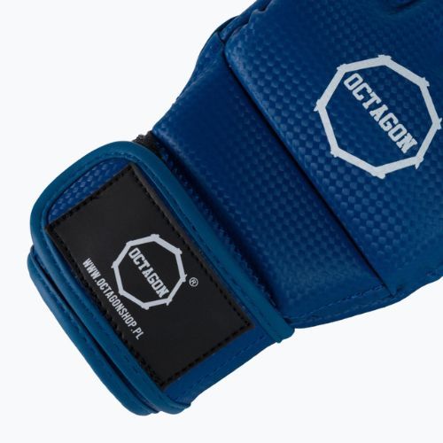 Rękawice grapplingowe Octagon Kevlar MMA blue