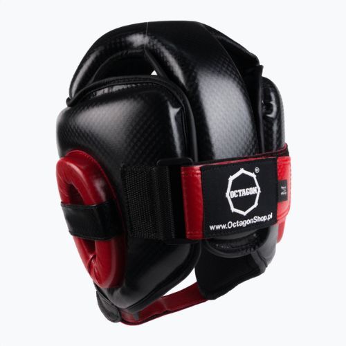 Kask bokserski męski Octagon Plain red