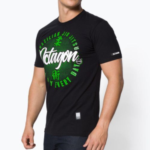 Koszulka męska Octagon Brazilian Jiu Jitsu black