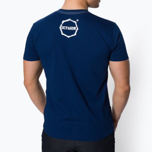 Koszulka męska Octagon Logo Smash dark navy