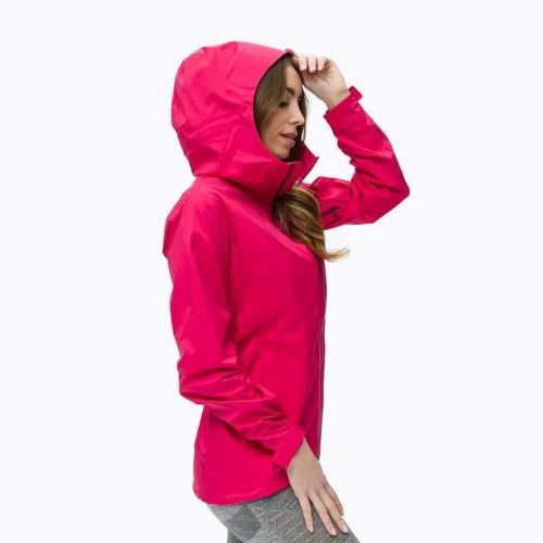 Kurtka przeciwdeszczowa damska Black Diamond Stormline Stretch pomegranate