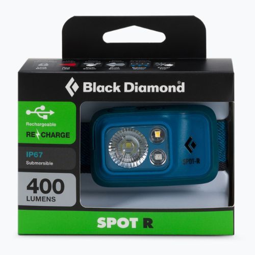 Latarka czołowa Black Diamond Spot 400-R azul