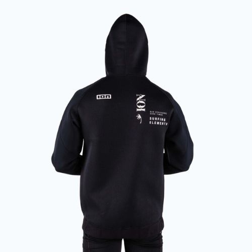 Bluza neoprenowa męska ION Hoody Neo black/steel blue