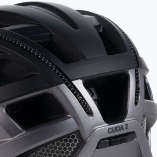 Kask rowerowy CASCO Cuda 2 black/anthrazite matt