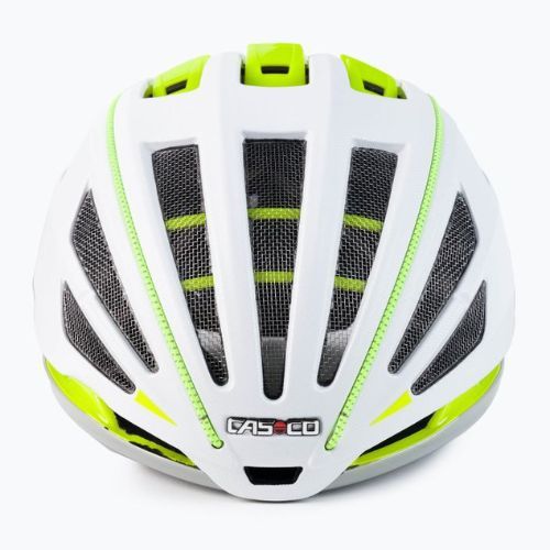 Kask rowerowy CASCO Speedairo 2 RS sand/white neon