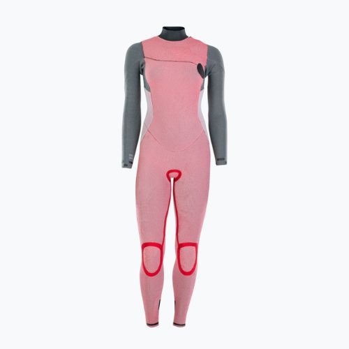 Pianka do pływania damska ION Amaze Amp 5/4 mm Front Zip capsule pink