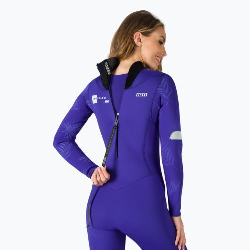 Pianka do pływania damska ION Amaze Core 5/4 Back Zip concord blue