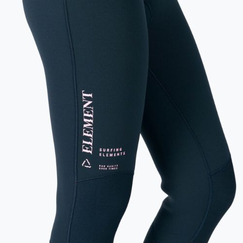 Pianka do pływania damska ION Element 4/3 mm Front Zip dark blue