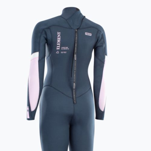 Pianka do pływania damska ION Element 5/4 mm Back Zip dark blue