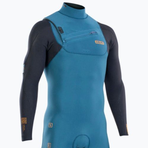 Pianka do pływania męska ION Seek Amp 4/3 mm Front Zip petrol