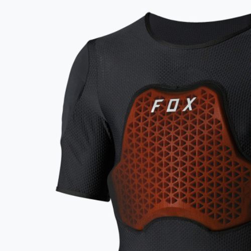Koszulka rowerowa z ochraniaczami męska Fox Racing Baseframe Pro black