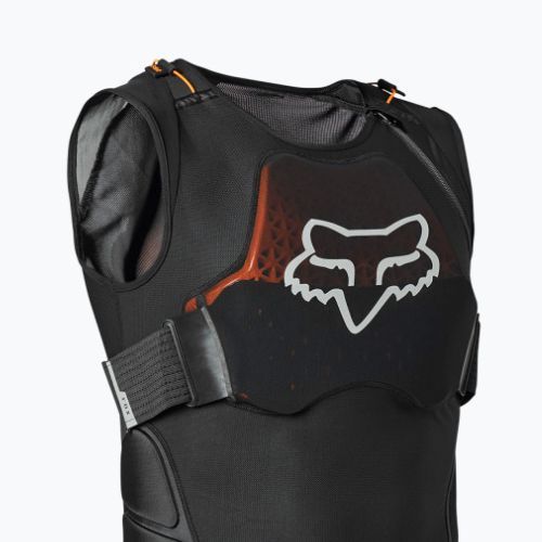 Koszulka rowerowa z ochraniaczami męska Fox Racing Baseframe Pro D3O Vest black