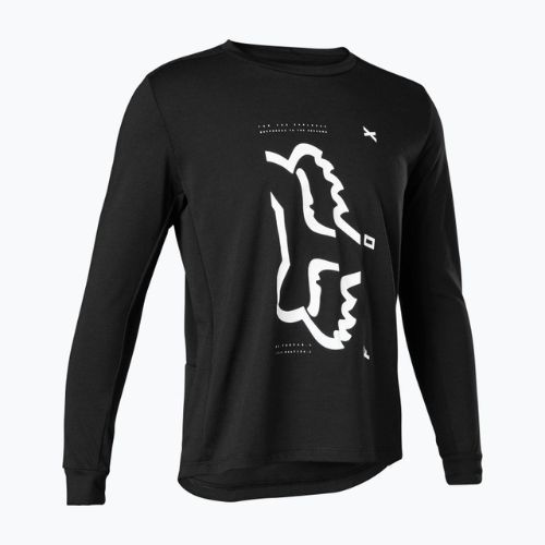 Longsleeve rowerowy dziecięcy Fox Racing Ranger Dr Jr black
