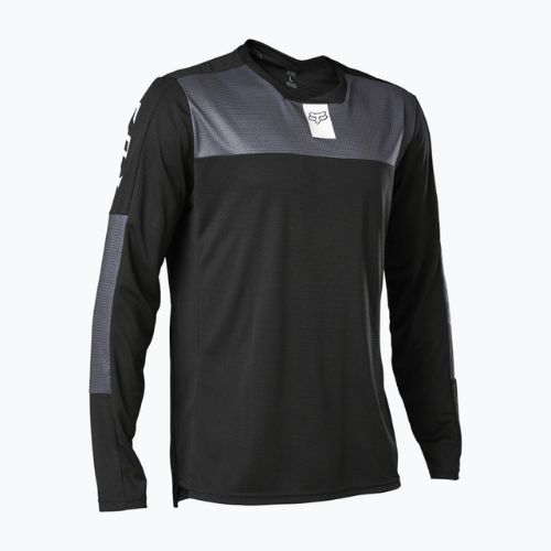 Longsleeve rowerowy męski Fox Racing Defend Fox Racinghead black