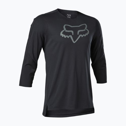 Koszulka rowerowa męska Fox Racing Flexair 3/4 Delta Jersey black