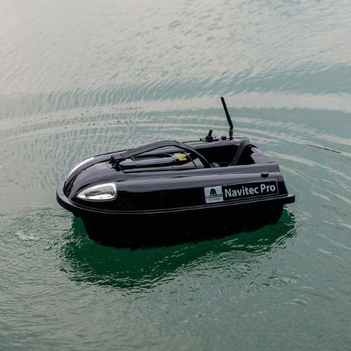 Łódka zanętowa BearCreeks Navitec Pro GPS-Autopilot-System Echosonda BC202 czarna BC.V2.PRO.20
