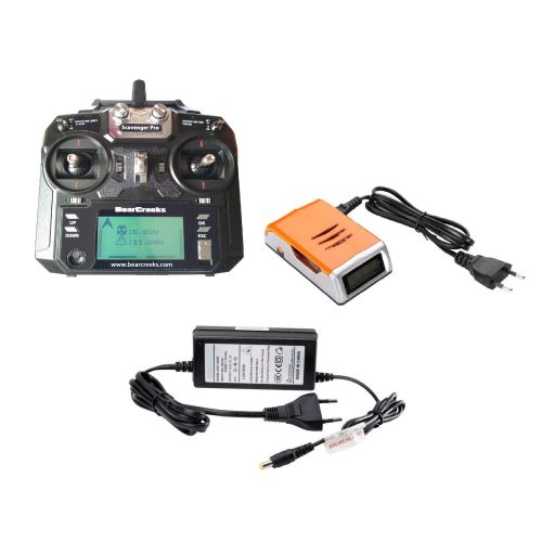 Łódka zanętowa BearCreeksiCatcher Bait boat 5.8GHz czarna BC.V3.LITH