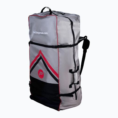 Kajak pompowany wysokociśnieniowy 1-osobowy Pure4Fun Dropstitch 1 P 320 cm black/red/white