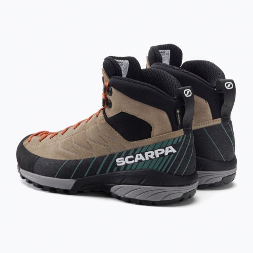 Buty podejściowe damskie SCARPA Mescalito Mid GTX light desert/botanic green