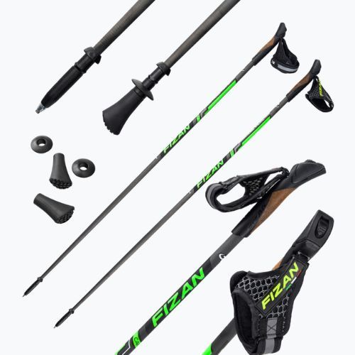 Kije nordic walking Fizan Runner green