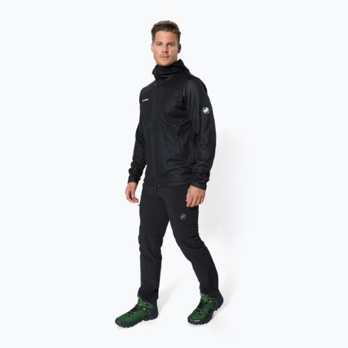 Spodnie trekkingowe męskie Mammut Runbold Zip Off black