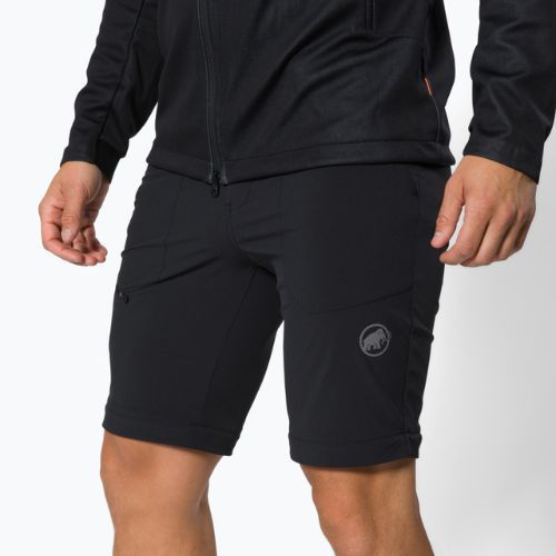 Spodnie trekkingowe męskie Mammut Runbold Zip Off black