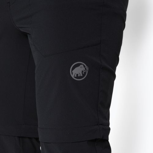 Spodnie trekkingowe męskie Mammut Runbold Zip Off black