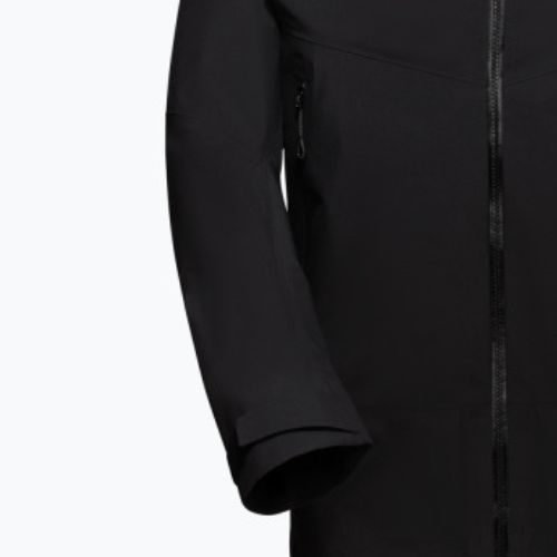 Kurtka przeciwdeszczowa męska Mammut Crater HS Hooded black