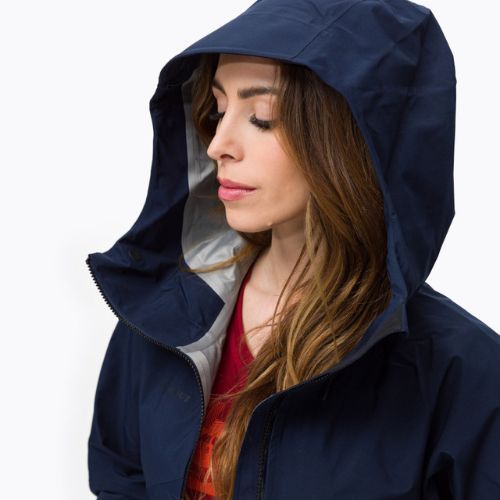 Kurtka przeciwdeszczowa damska Mammut Crater HS Hooded marine black