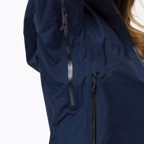 Kurtka przeciwdeszczowa damska Mammut Crater HS Hooded marine black