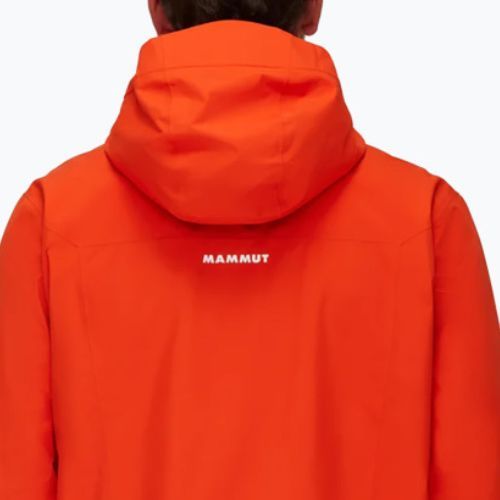 Kurtka przeciwdeszczowa męska Mammut Convey Tour HS Hooded hot red