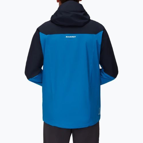 Kurtka przeciwdeszczowa męska Mammut Convey Tour HS Hooded ice marine