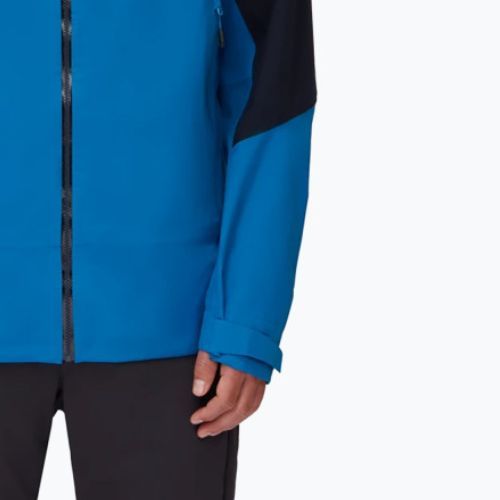 Kurtka przeciwdeszczowa męska Mammut Convey Tour HS Hooded ice marine