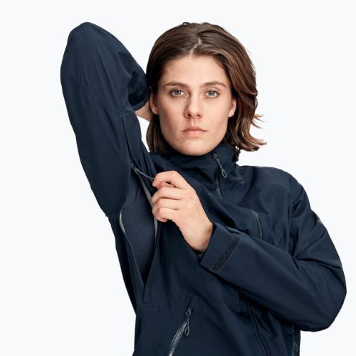 Kurtka przeciwdeszczowa damska Mammut Convey Tour HS Hooded marine