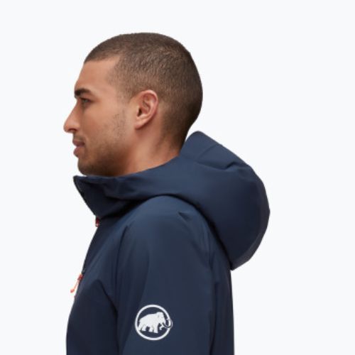 Kurtka przeciwdeszczowa męska Mammut 160 Years Taiss HS Hooded marine