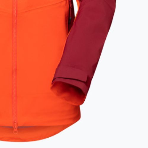 Kurtka przeciwdeszczowa damska Mammut Alto Guide HS hot red blood red