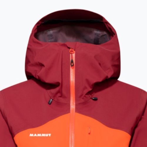 Kurtka przeciwdeszczowa damska Mammut Alto Guide HS hot red blood red