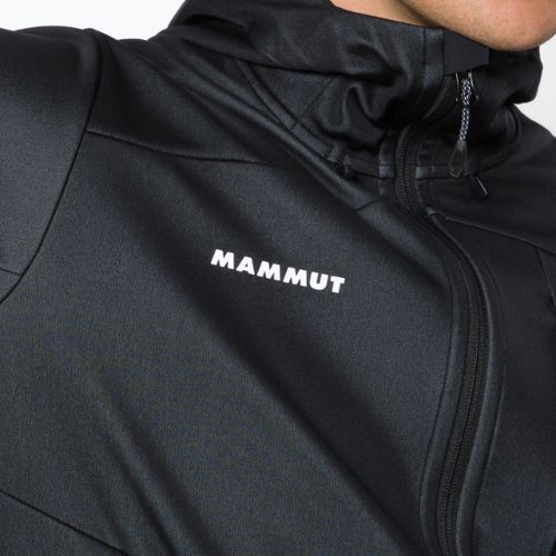 Kurtka softshell męska Mammut Ultimate VII SO black