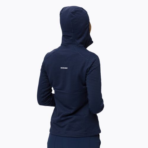 Bluza trekkingowa damska Mammut Aconcagua Light ML Hooded 2022 marine