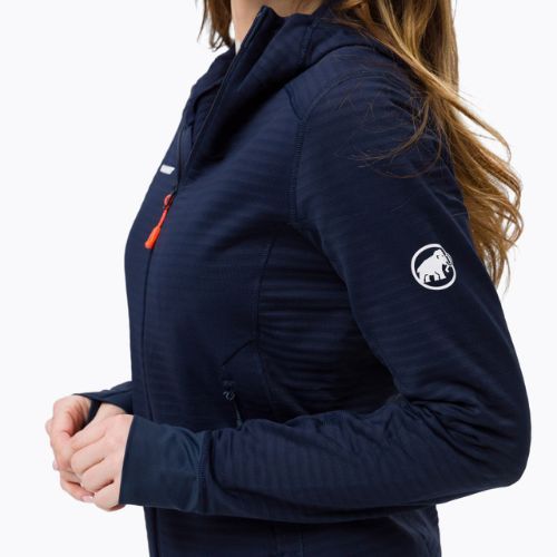 Bluza trekkingowa damska Mammut Aconcagua Light ML Hooded 2022 marine