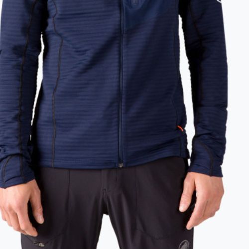 Bluza trekkingowa męska Mammut Aconcagua Light ML Hooded marine