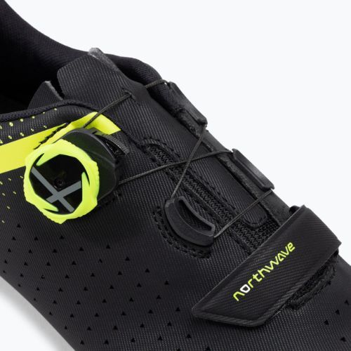 Buty rowerowe MTB męskie Northwave Origin Plus 2 black/yellow fluo