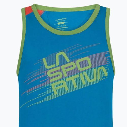 Koszulka wspinaczkowa męska La Sportiva Stripe Tank space blue saffron