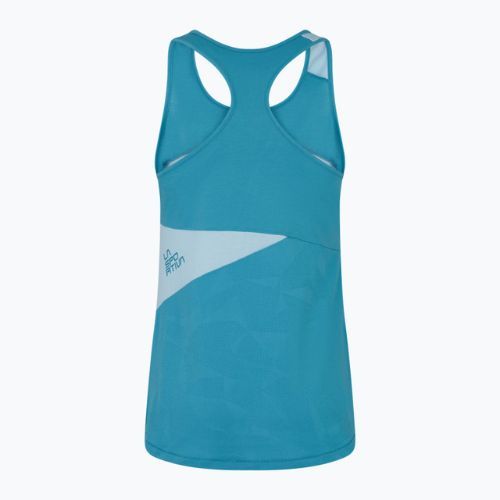 Koszulka wspinaczkowa damska La Sportiva Charm Tank topaz celestial blue