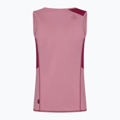 Koszulka trekkingowa damska La Sportiva Embrace Tank blush red plum