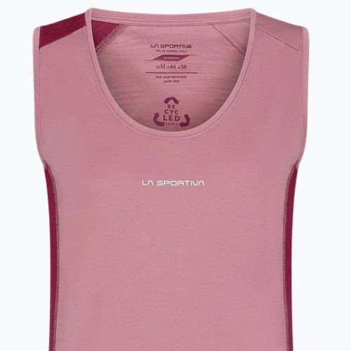 Koszulka trekkingowa damska La Sportiva Embrace Tank blush red plum
