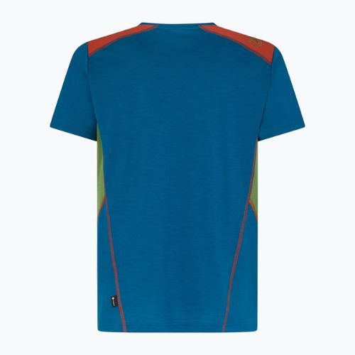 Koszulka trekkingowa męska La Sportiva Embrace space blue kale
