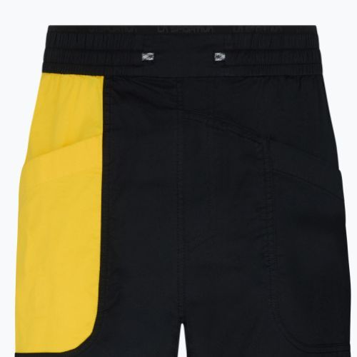 Spodenki wspinaczkowe męskie La Sportiva Bleauser black/yellow