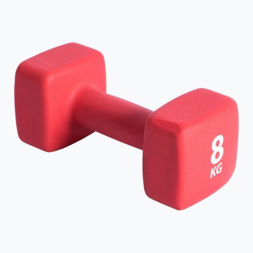 Hantel neoprenowy 8 kg Pure2Improve czerwony P2I201450
