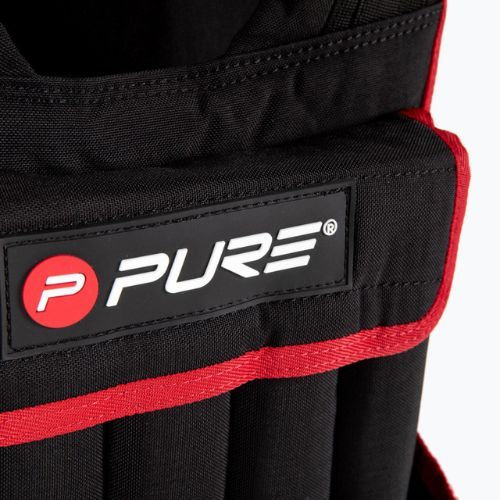 Kamizelka treningowa z obciążeniem Pure2Improve Weighted vest 20 kg czarna P2I202330